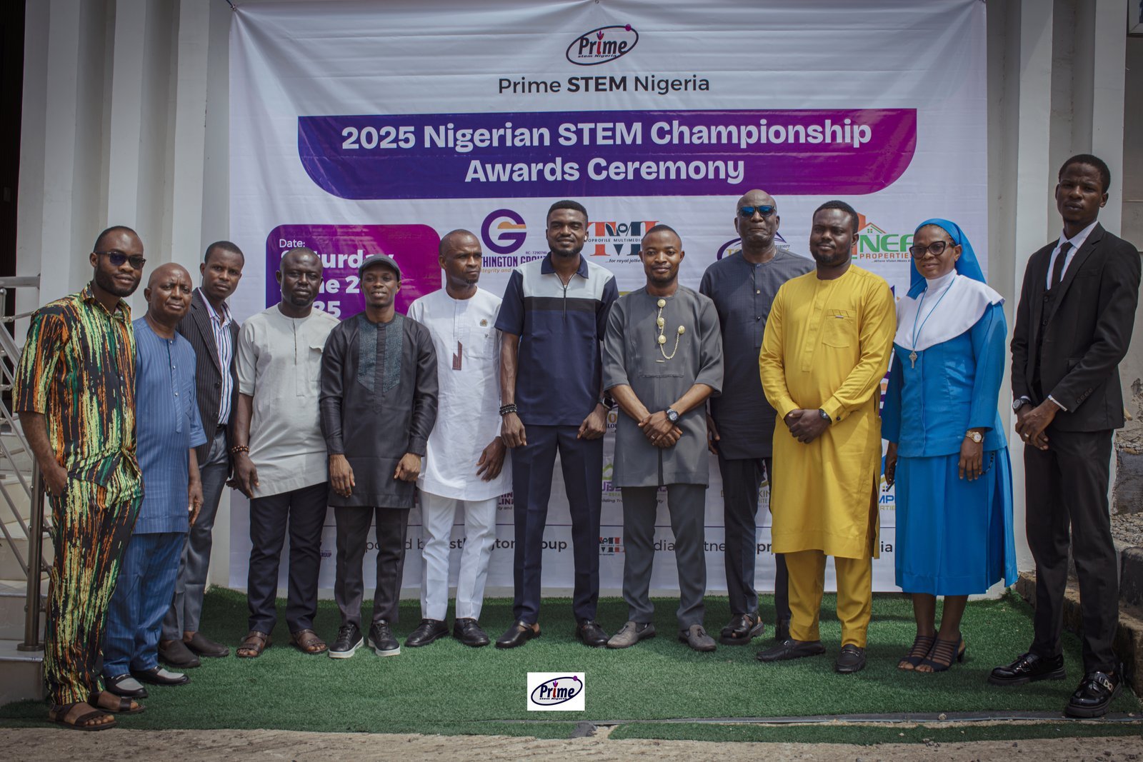 Prime STEM Nigeria Leadership, Educators and Dignitaries at the 2025 Awards Ceremony